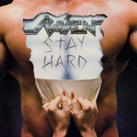 RAVEN · Stay Hard | TRANSLUCENT YELLOW LP (Heavy Metal Vinyl) · Bild 1