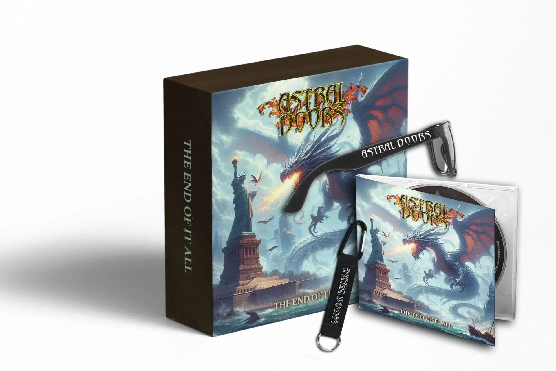ASTRAL DOORS - The End Of It All · CD BOXSET (Heavy Metal CDs)