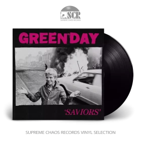 GREEN DAY · Saviors | BLACK LP (Alternative Rock Vinyl)