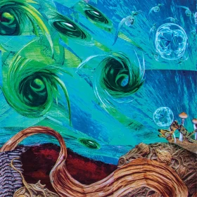 INTRONAUT · Fluid Existential Inversions | BLUE 2LP (Progressive Metal Vinyl) · Bild 1