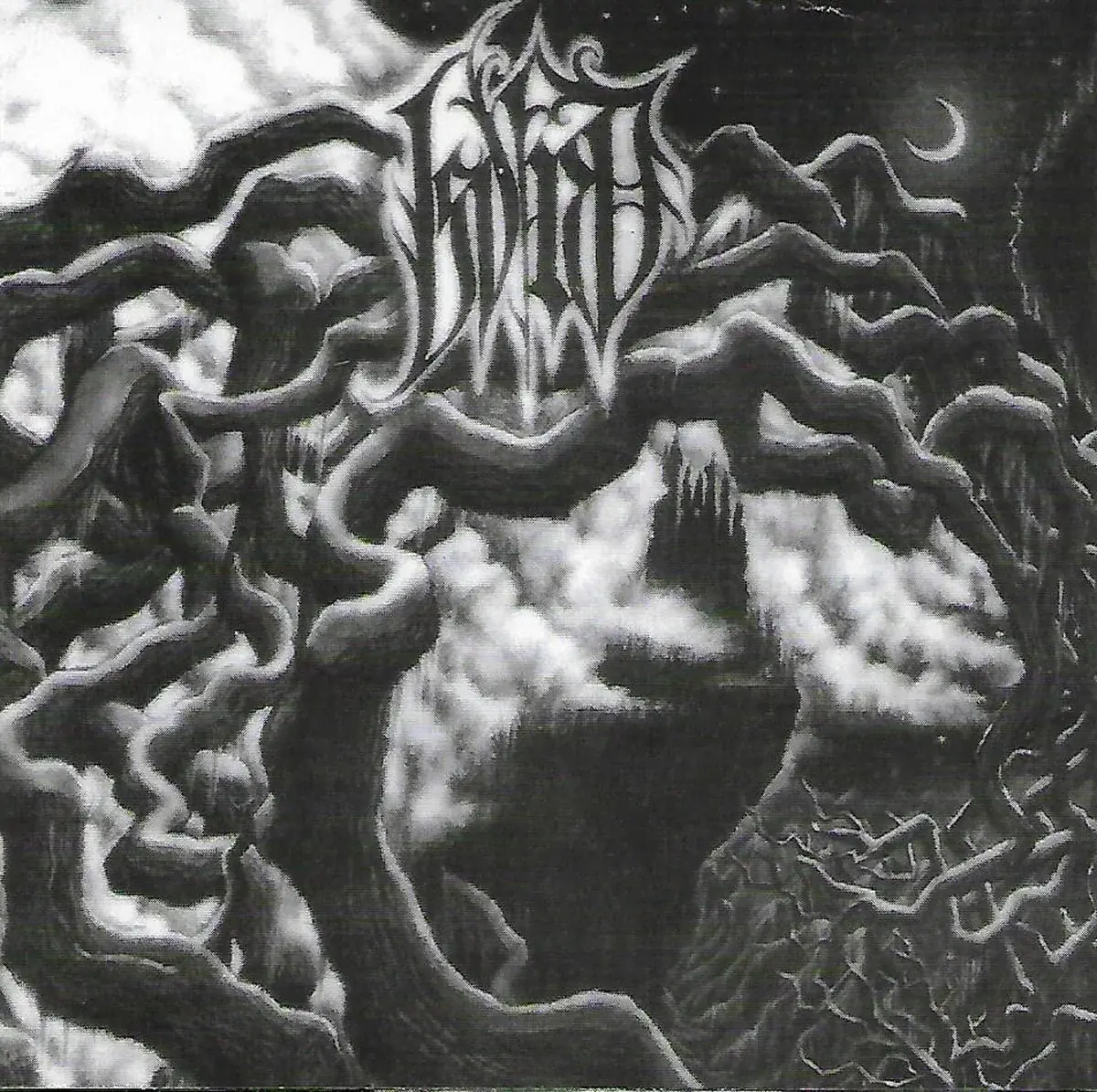 ISVIND · Dark Waters Stir | CLEAR/BLACK MARBLED LP (Black Metal Vinyl) · Bild 1