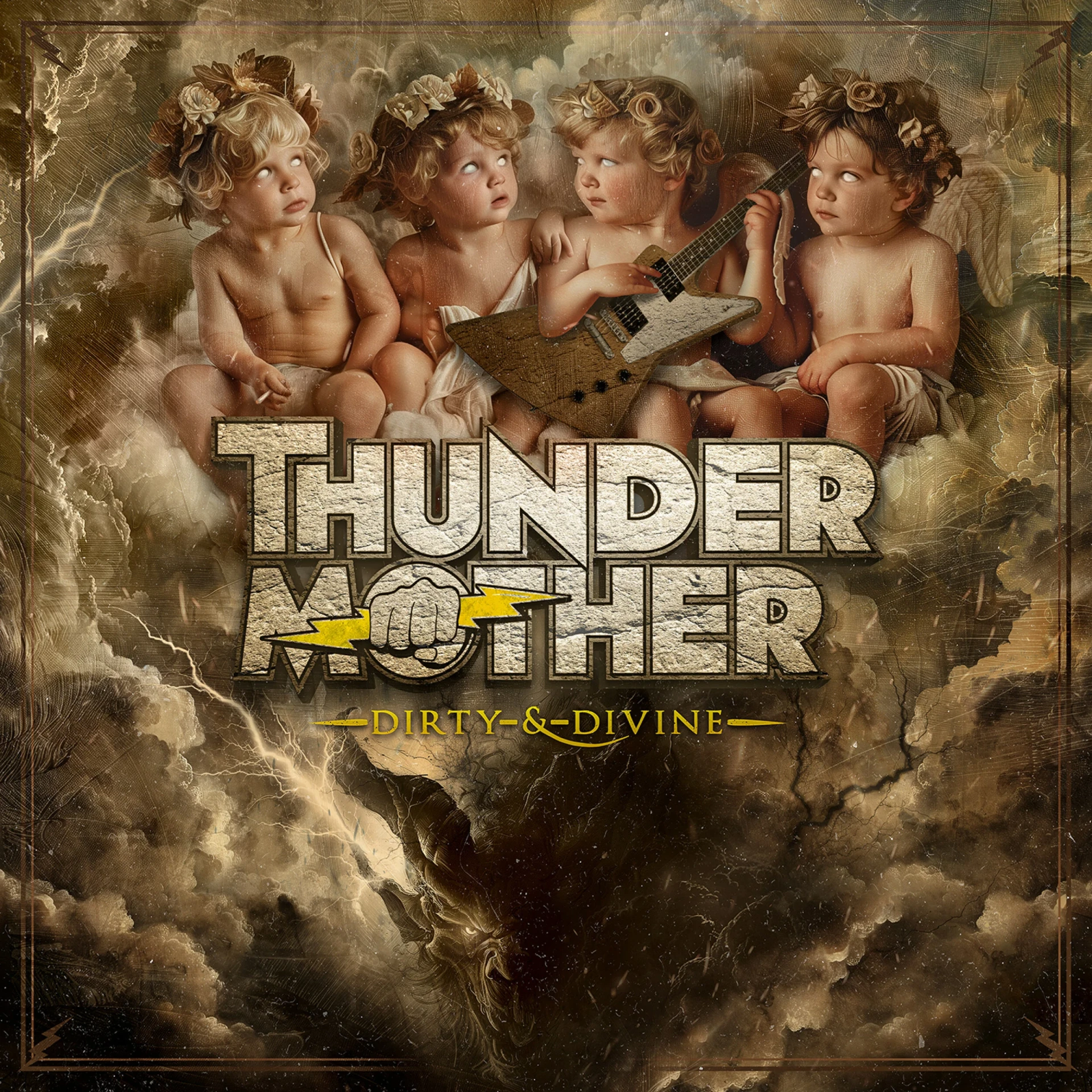 THUNDERMOTHER · Dirty & Divine | BLACK LP (Hard Rock Vinyl) · Bild 1