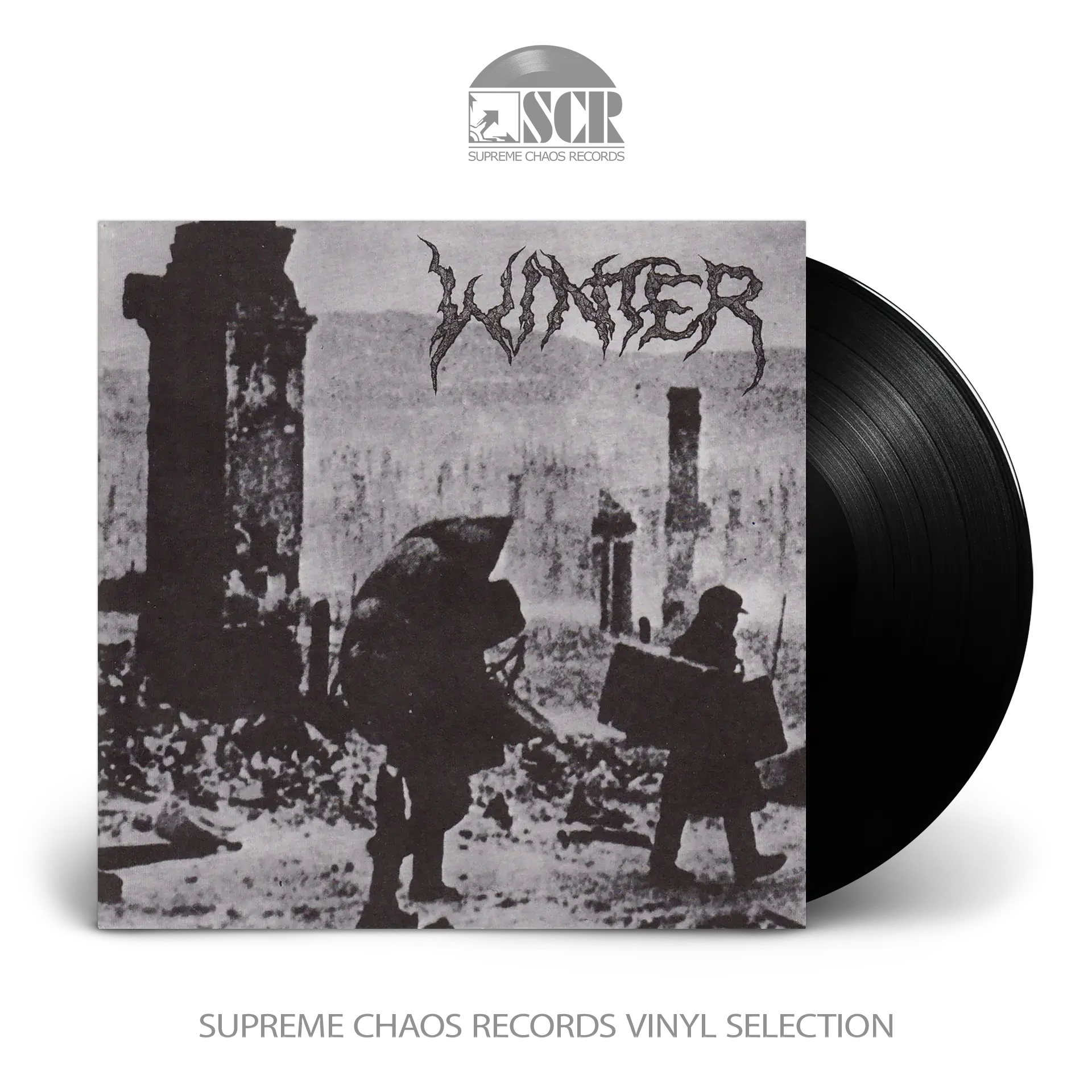 WINTER · Into Darkness (Re-Release) | BLACK LP (Doom Metal Vinyl)