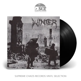WINTER · Into Darkness (Re-Release) | BLACK LP (Doom Metal Vinyl)