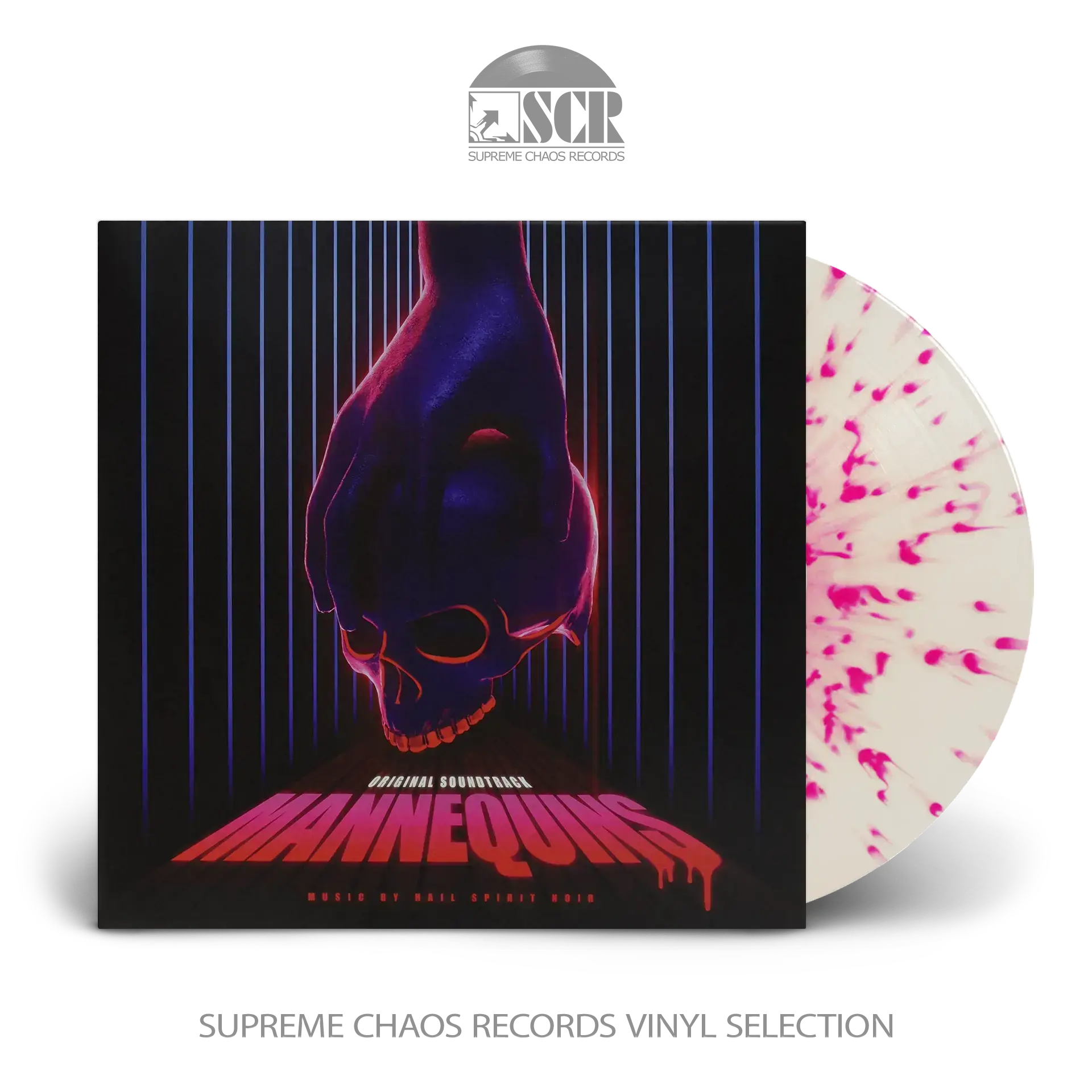 HAIL SPIRIT NOIR · Mannequins | CLEAR/PINK SPLATTER LP (Progressive Metal Vinyl)