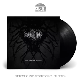 OCTOBER TIDE · The Cancer Pledge | BLACK LP (Death Metal Vinyl)