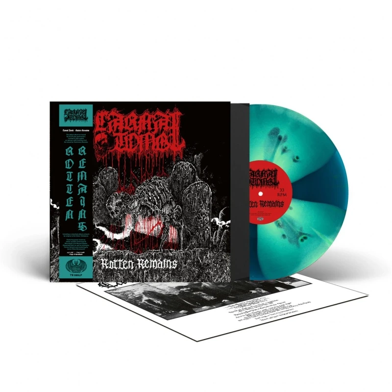 CARNAL TOMB · Rotten Remains | TURQUOISE LP (Death Metal Vinyl)