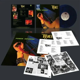 TRANCE · Power Infusion | BLUE/BLACK MARBLED LP (Heavy Metal Vinyl) · Bild 2