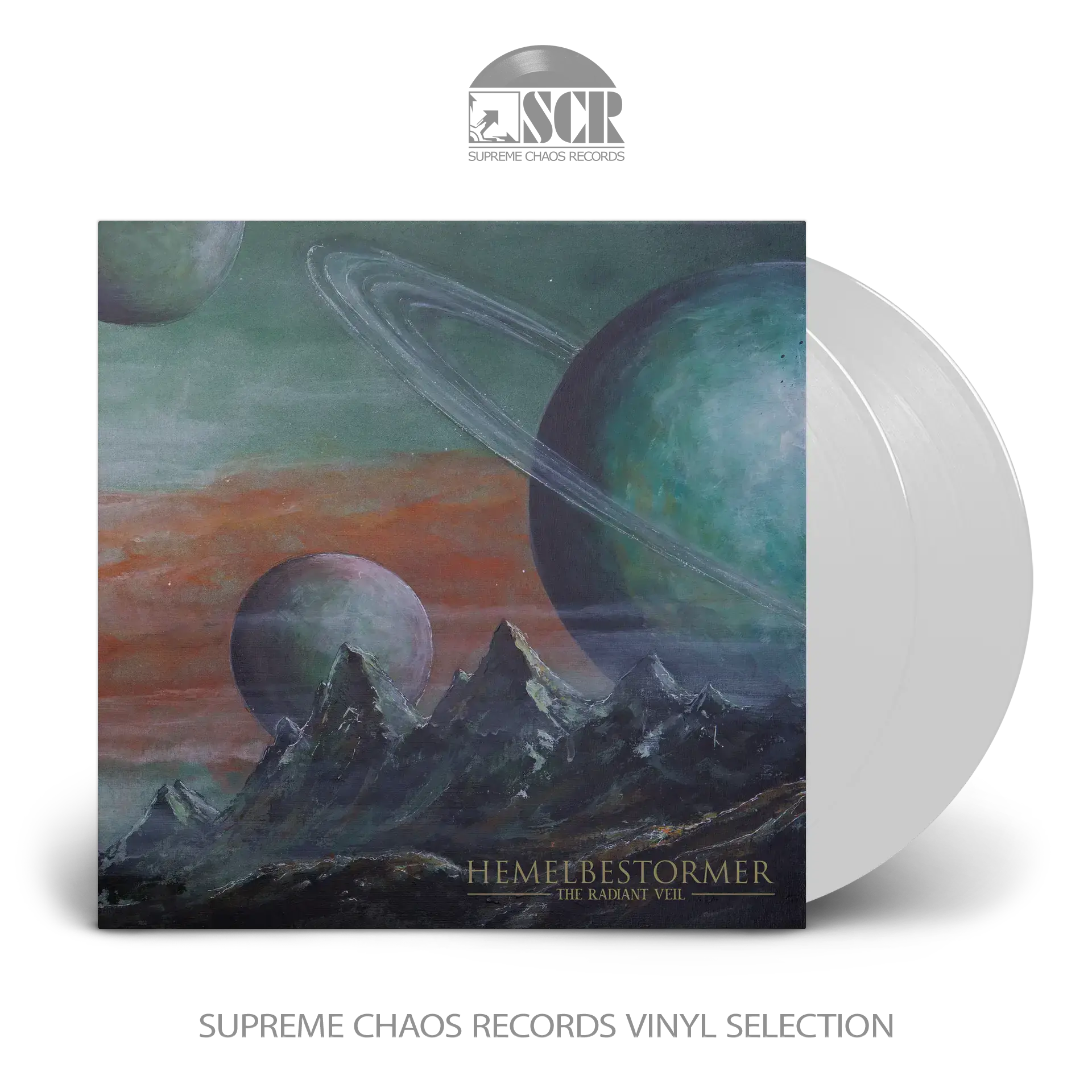 HEMELBESTORMER - The Radiant Veil · WHITE 2LP (Doom Metal/Black Metal/Post Metal Vinyl)