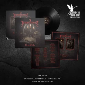 INFERNAL PRESENCE · Fiery Paths | BLACK LP (Black Metal Vinyl) · Bild 2