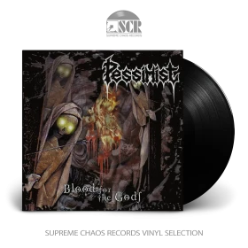 PESSIMIST · Blood For The Gods | BLACK LP (Death Metal Vinyl)