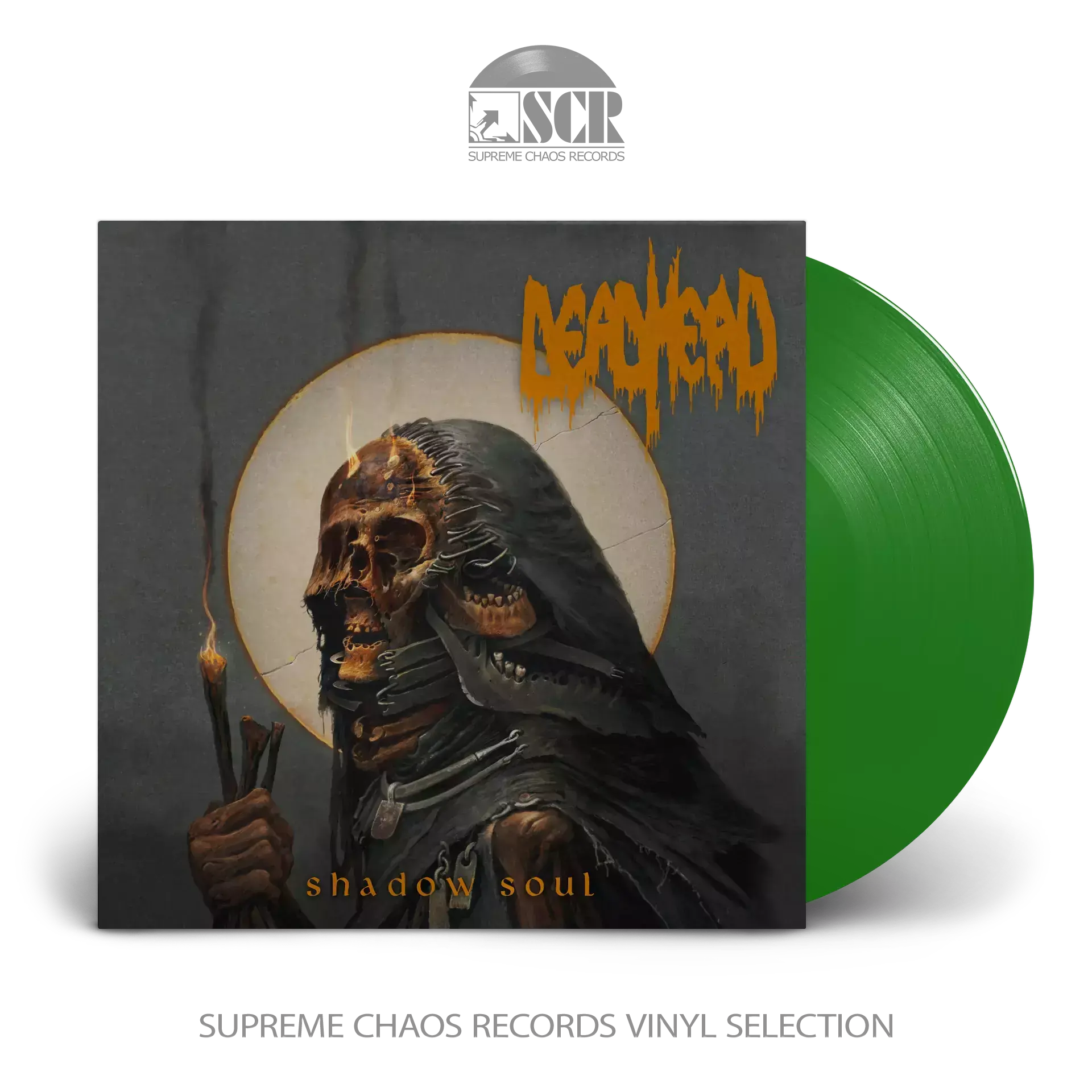 DEAD HEAD - Shadow Soul · GREEN LP DEAD HEAD - Shadow Soul · GREEN LP (Thrash Metal Vinyl)