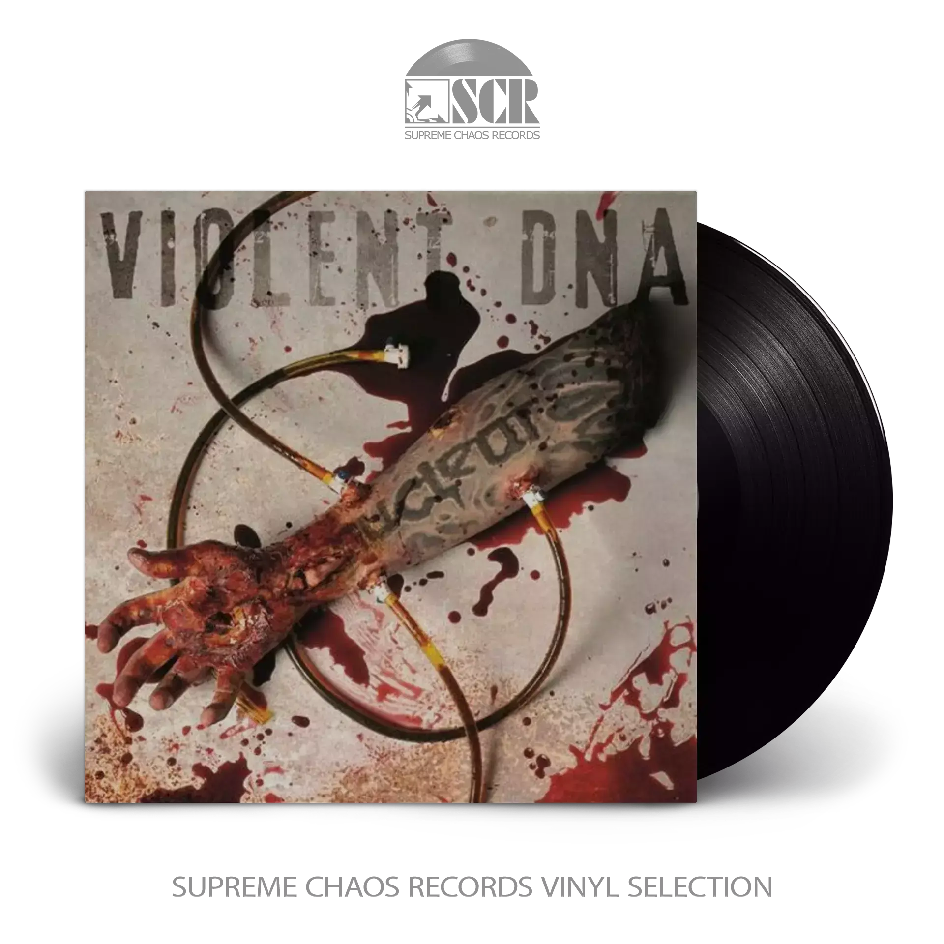 NUCLEAR · Violent DNA | BLACK LP (Death Metal Vinyl)