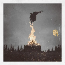 SUN OF THE DYING · A Throne Of Ashes | BLACK LP (Doom Metal/Death Metal Vinyl) · Bild 1