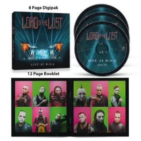 LORD OF THE LOST · Live At W:O:A | DIGIPAK CD+DVD+BLU-RAY (Dark Metal CDs)