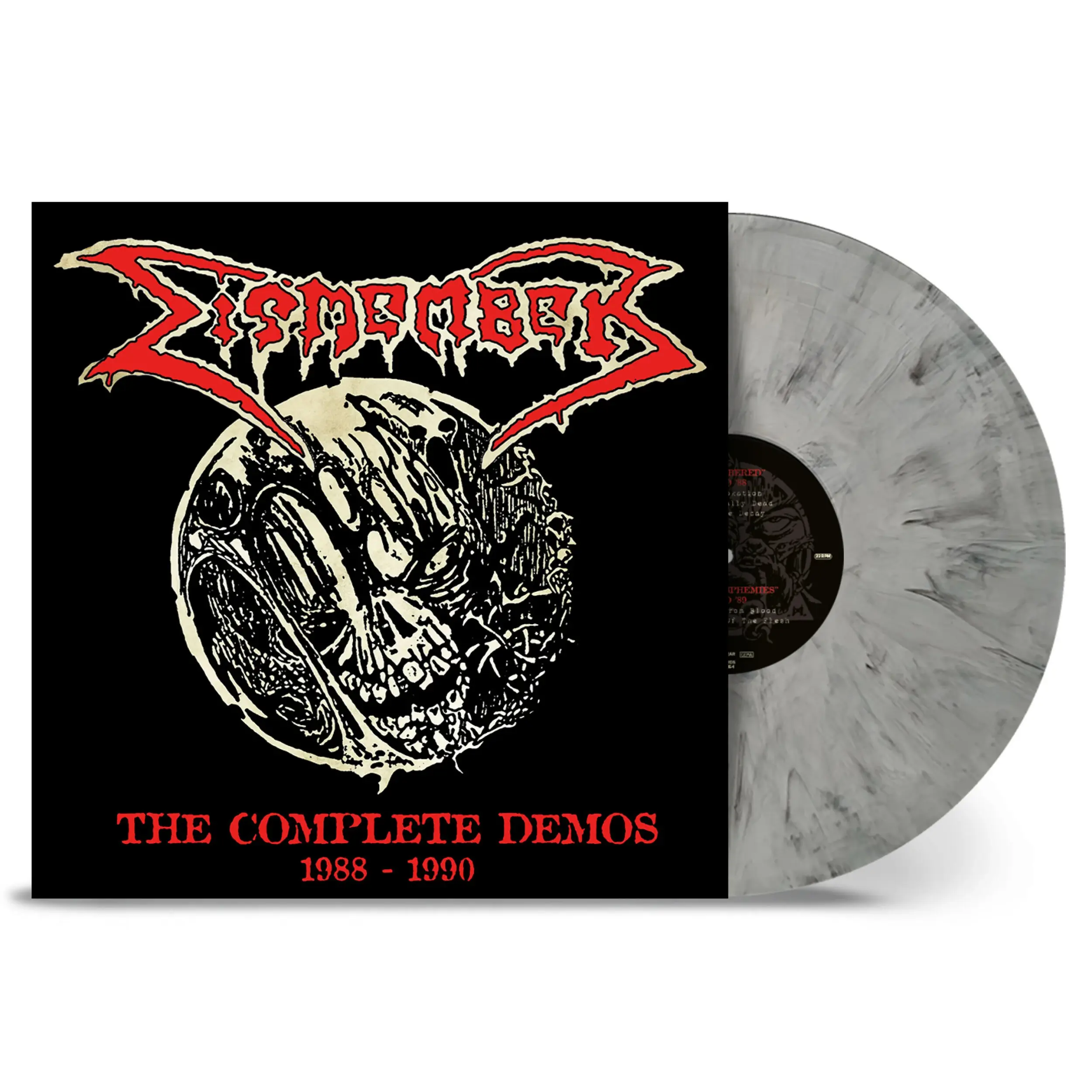 DISMEMBER · The Complete Demos 1988-1990 | GREY MARBLED LP (Death Metal Vinyl)