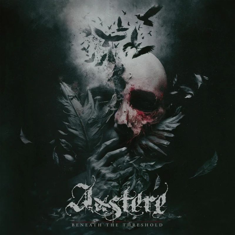 AUSTERE · Beneath The Threshold | TRANSPARENT PETROL LP (Black Metal Vinyl) · Bild 1