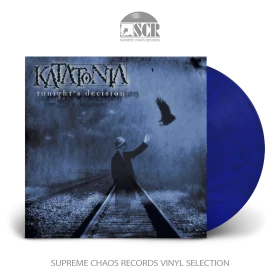 KATATONIA · Tonight's Decision (25th Anniversary) | TRANSPARENT BLUE/WHITE/BLACK MARBLED LP (Dark Metal/Death Metal Vinyl)