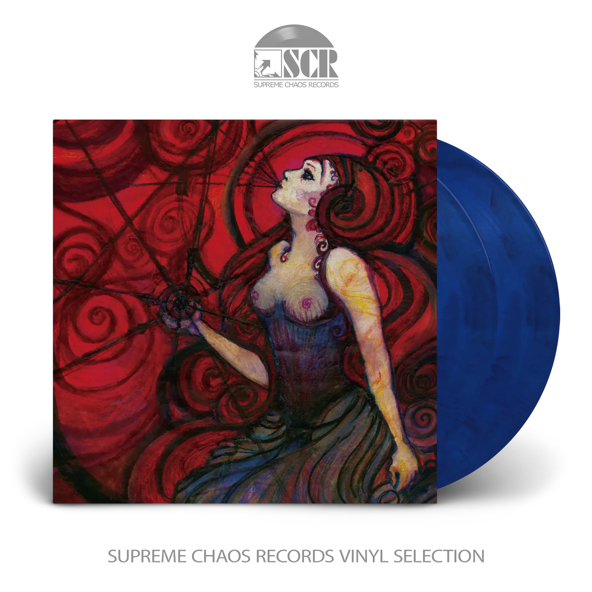 NACHTMYSTIUM · The World We Left Behind | VIOLET/BLUE GALAXY 2LP (Black Metal Vinyl)