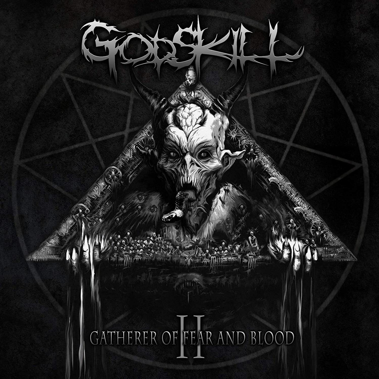 GODSKILL - II - The Gatherer Of Fear And Blood · CD (Death Metal CDs)