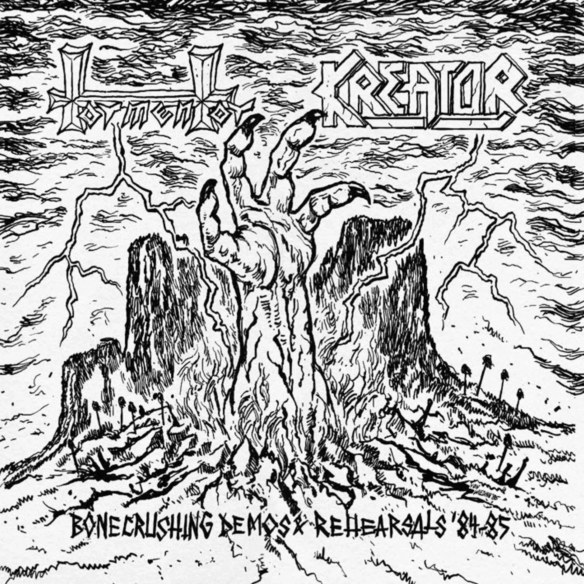 TORMENTOR / KREATOR · Bonecrushing Demos & Rehearsals '84-'85 | CD (Thrash Metal CDs)