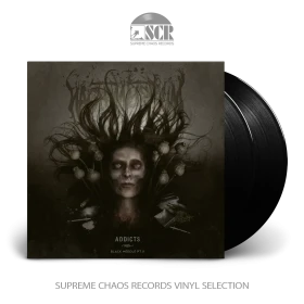 NACHTMYSTIUM · Addicts - Black Meddle Pt. II | BLACK 2LP (Black Metal Vinyl)