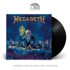 MEGADETH · Rust In Peace | BLACK LP (Thrash Metal Vinyl)