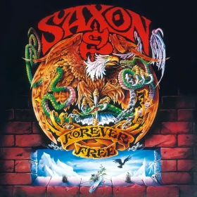 SAXON · Forever Free | TRANSPARENT BLUE LP (Heavy Metal Vinyl) · Bild 1