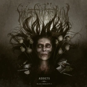 NACHTMYSTIUM · Addicts - Black Meddle Pt. II | BLACK 2LP (Black Metal Vinyl) · Bild 1
