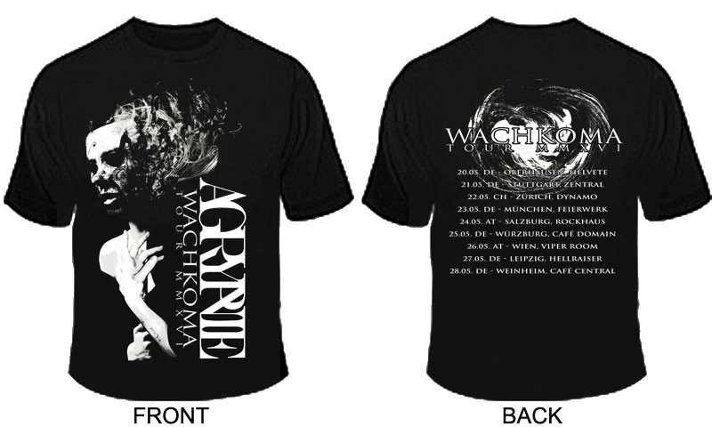 AGRYPNIE · Wachkoma | T-SHIRT (Black Metal Clothes)