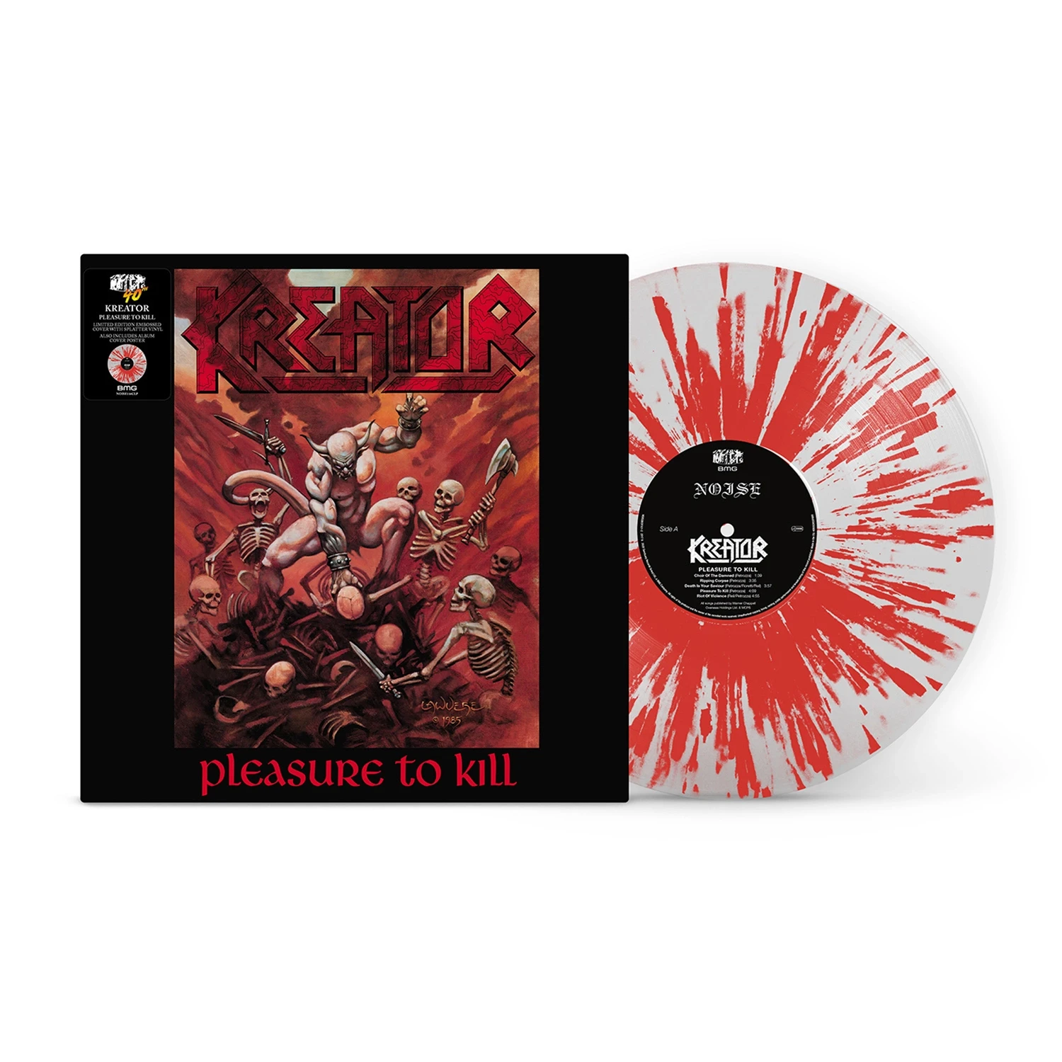 KREATOR · Pleasure To Kill | SPLATTER LP (Thrash Metal Vinyl)
