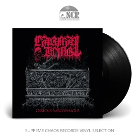 CARNAL TOMB · Osseous Sarcophagus | BLACK 10" LP (Death Metal Vinyl)