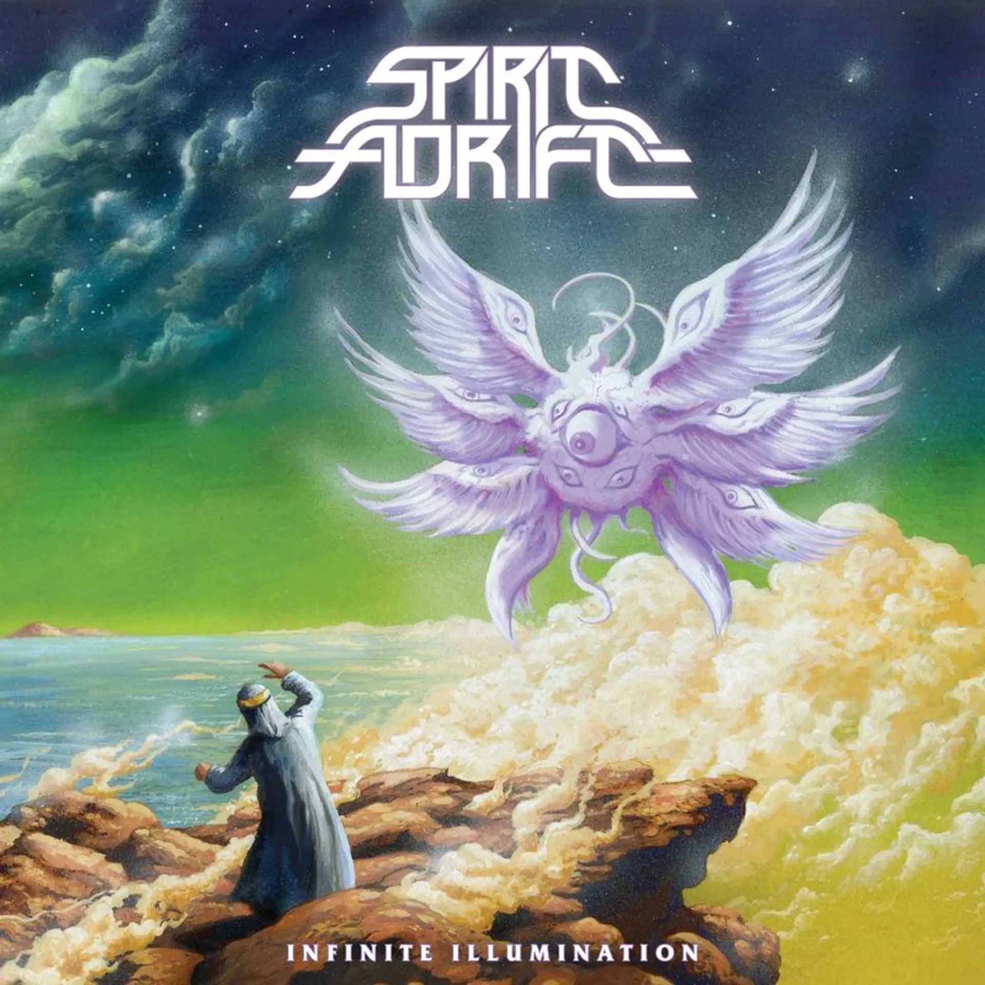 SPIRIT ADRIFT · Infinite Illumination | NEON GREEN LP (Hard Rock/Heavy Metal Vinyl) · Bild 1