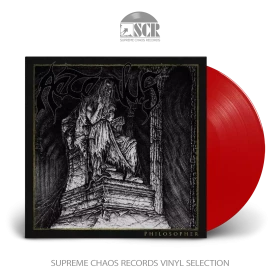 AETERNUS · Philosopher | RED LP (Dark Metal Vinyl)