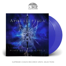 APOCALYPTICA · Plays Metallica Vol.2 | TRANSPARENT BLUE 2LP (Symphonic Metal Vinyl)