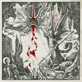 ENTHRONED · Ashspawn | RED LP (Black Metal Vinyl) · Bild 1