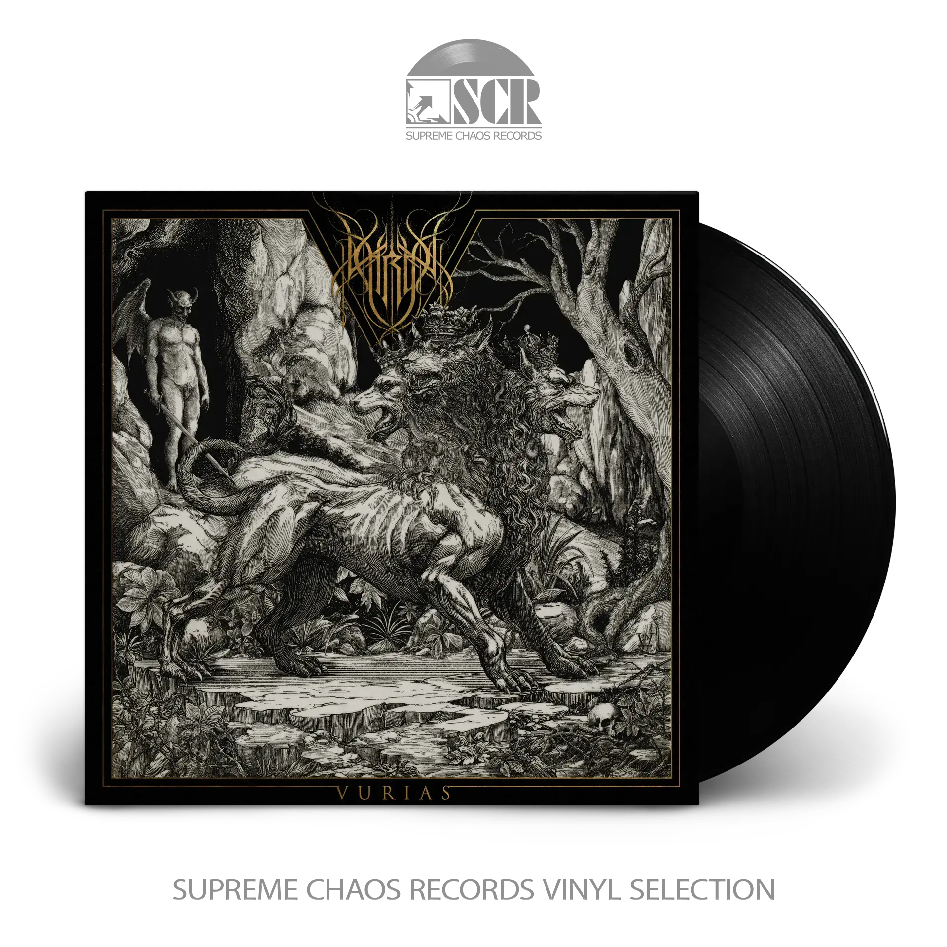 THRON - Vurias · BLACK LP (Black Metal Vinyl)
