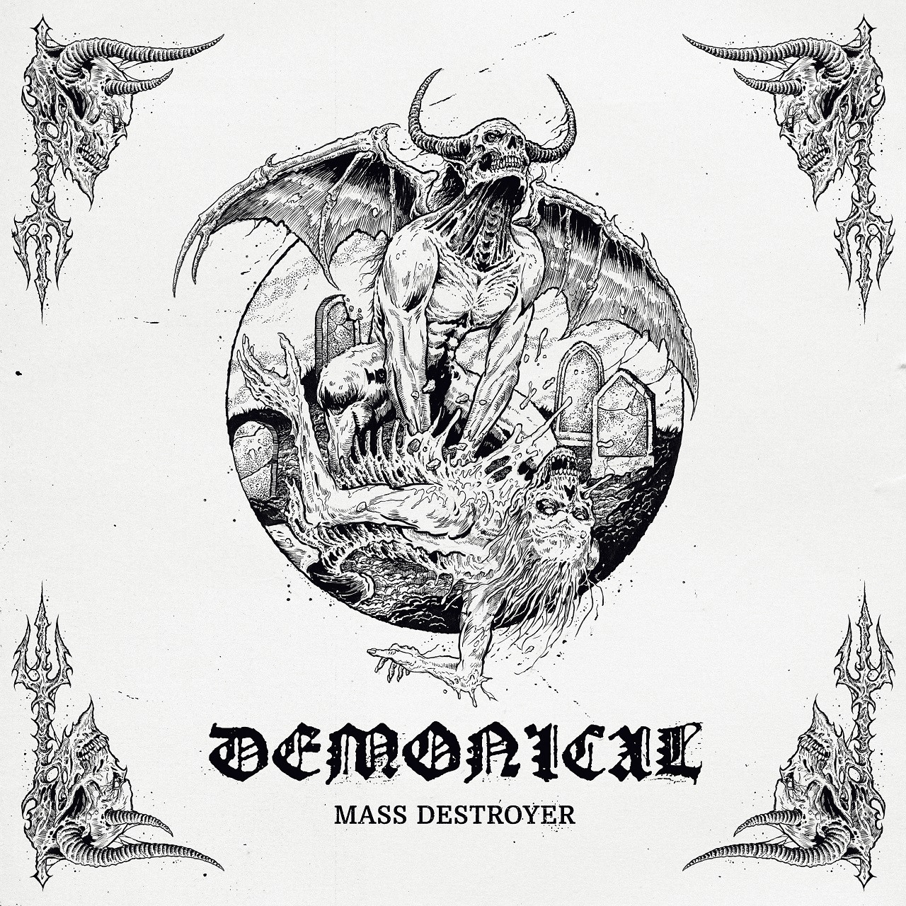DEMONICAL · Mass Destroyer | BLACK LP (Death Metal Vinyl) · Bild 1