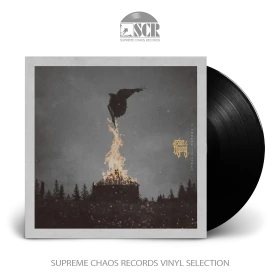 SUN OF THE DYING · A Throne Of Ashes | BLACK LP (Doom Metal/Death Metal Vinyl)