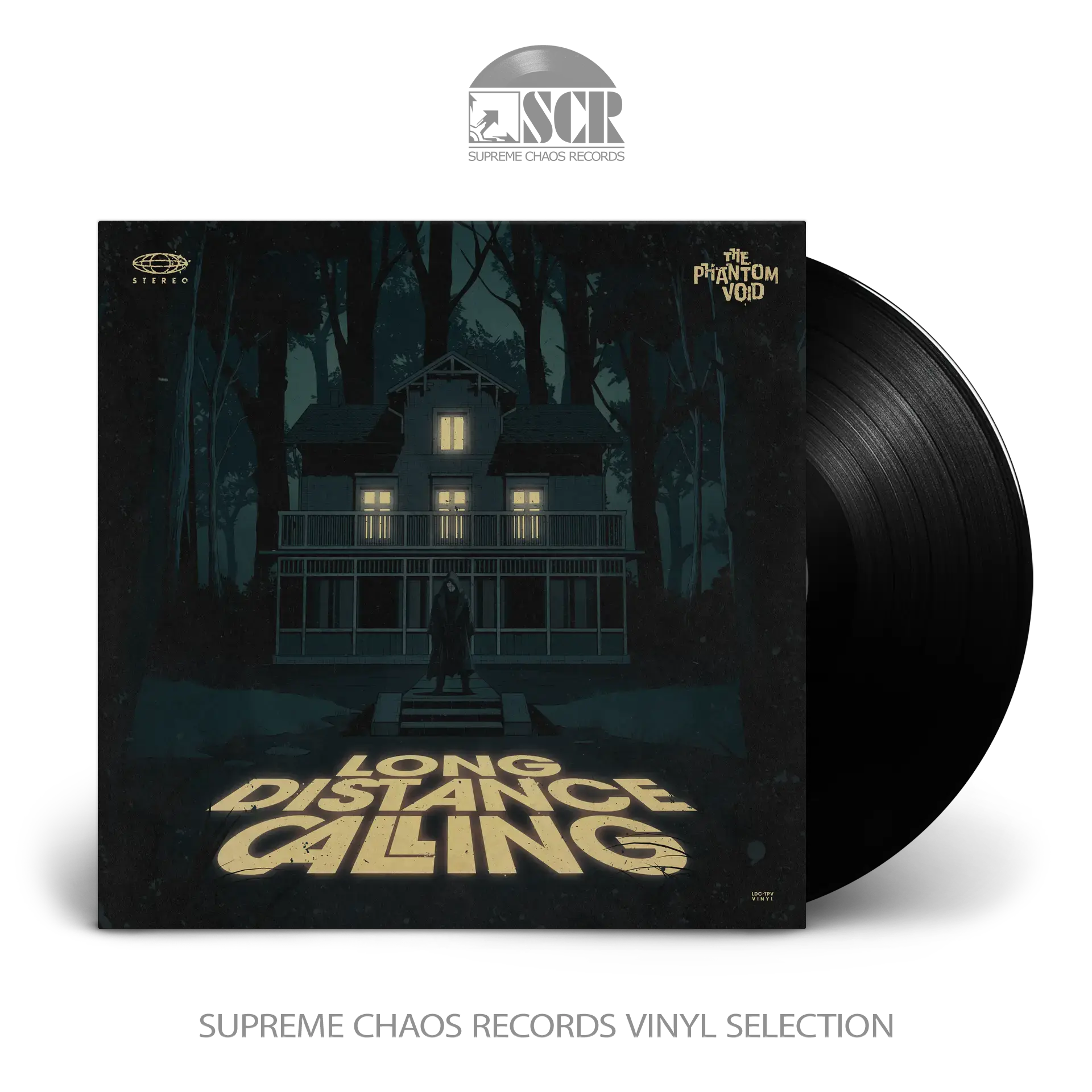 LONG DISTANCE CALLING · The Phantom Void | BLACK LP (Progressive Rock/Instrumental Rock Vinyl)