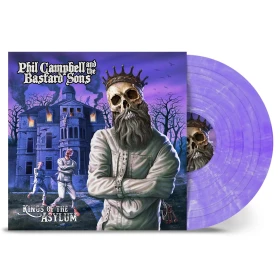 PHIL CAMPBELL AND THE BASTARD SONS · Kings Of The Asylum | WHITE/PURPLE MARBLED VINYL (Hard Rock Vinyl)