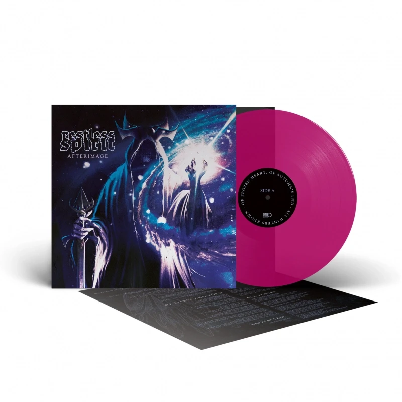 RESTLESS SPIRIT · Afterimage | TRANSPARENT MAGENTA LP (Doom Metal Vinyl)