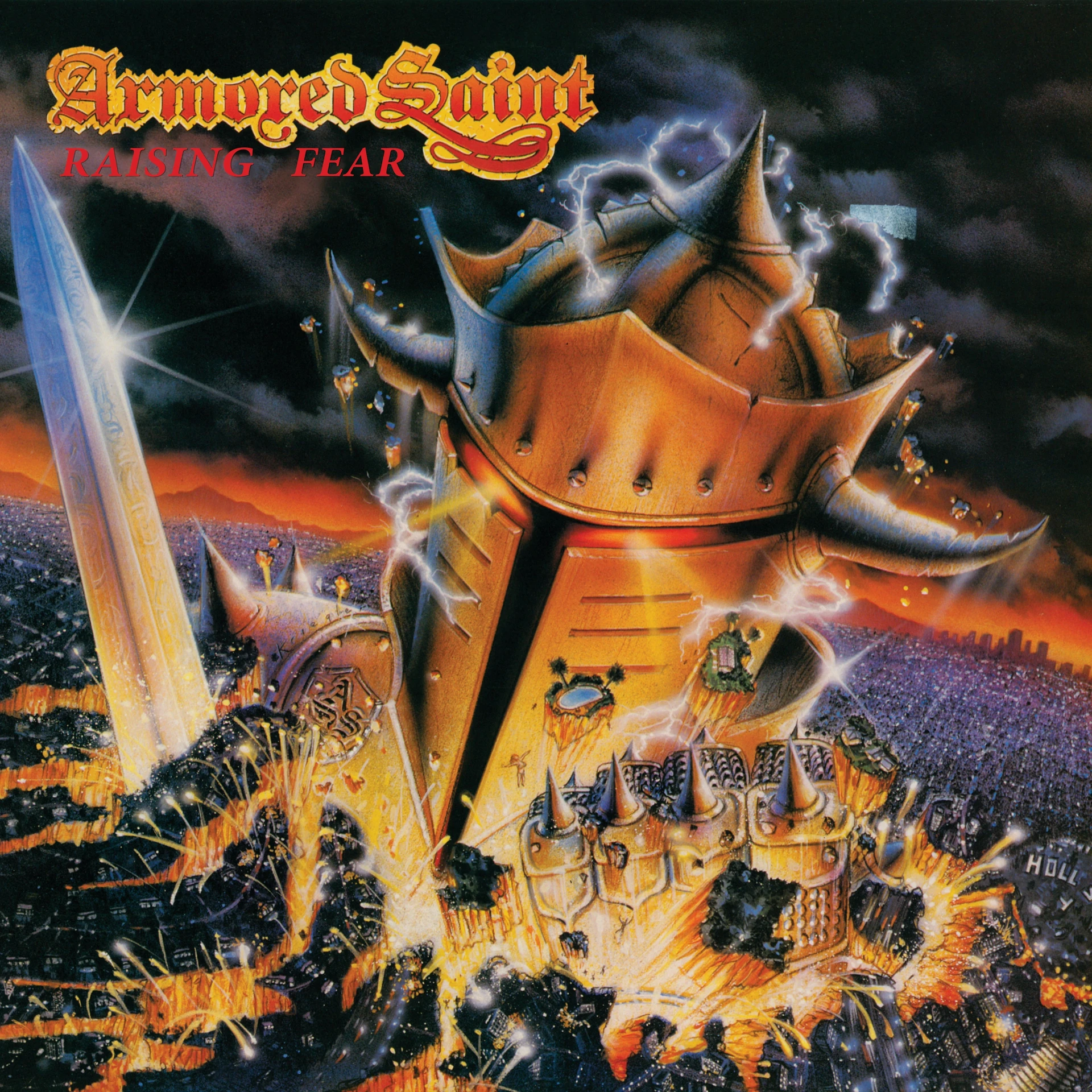 ARMORED SAINT · Raising Fear | JEWEL CASE CD (Heavy Metal CDs)