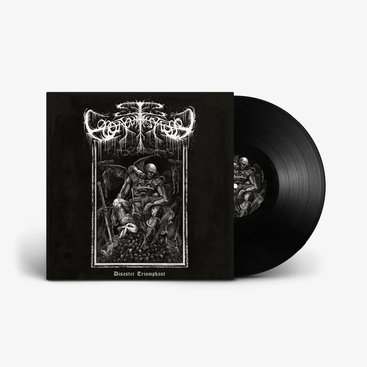BONJOUR TRISTESSE · Disaster Triumphant | BLACK LP (Black Metal Vinyl) · Bild 2