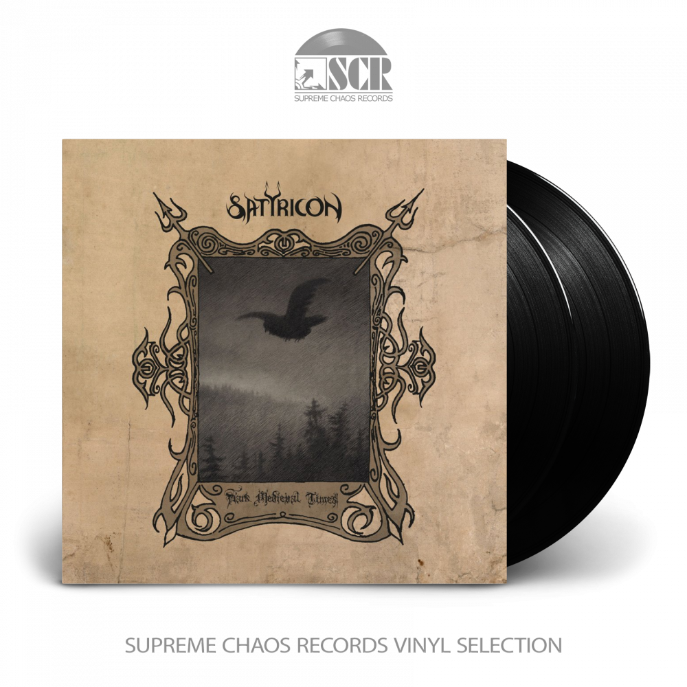 SATYRICON · Dark Medieval Times | BLACK 2LP (Black Metal Vinyl)