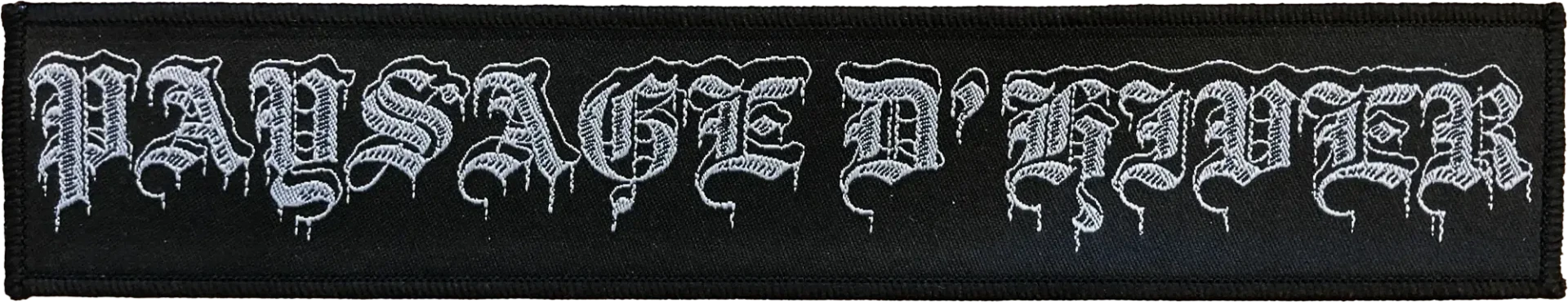PAYSAGE D'HIVER · Big Logo | PATCH (Black Metal/Ambient Others)