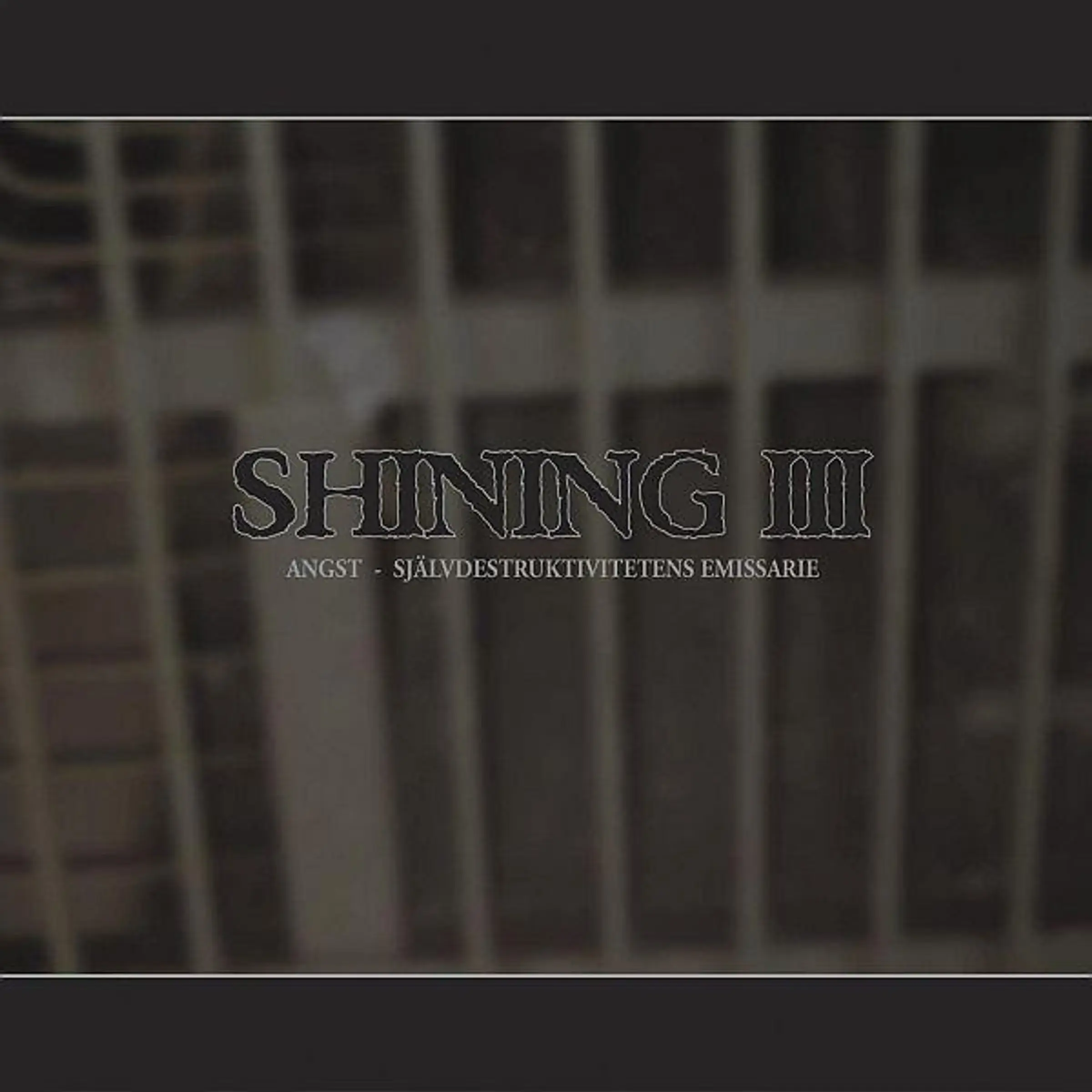 SHINING · III: Angst | CRYSTAL CLEAR LP (Black Metal Vinyl) · Bild 1