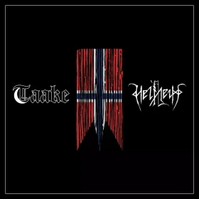 TAAKE / HELHEIM · Henholdsvis | BLACK 10" LP (Black Metal Vinyl) · Bild 1
