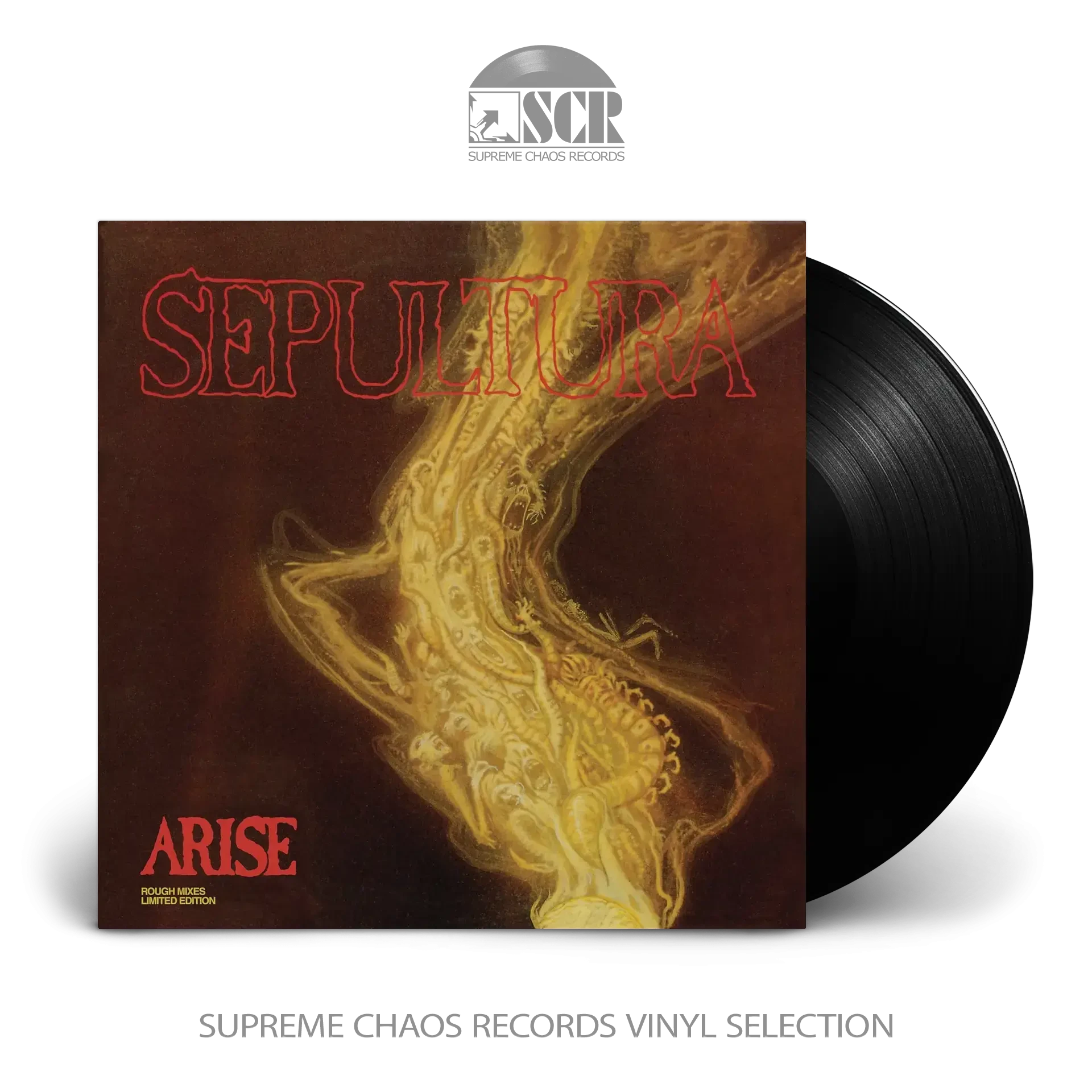 SEPULTURA · Arise: Rough Mixes | BLACK LP (Thrash Metal Vinyl)