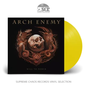 ARCH ENEMY · Will To Power (Re-Issue 2023) | YELLOW LP (Melodic Death Metal Vinyl)
